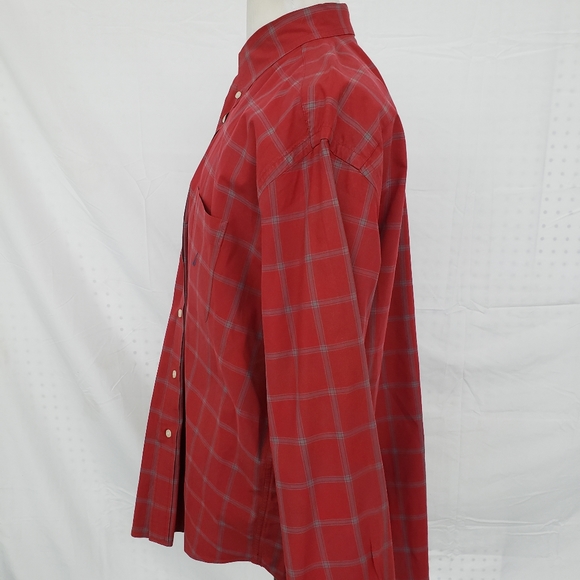Nautica Long Sleeve Button Down Plaid Shirt - Picture 6 of 7
